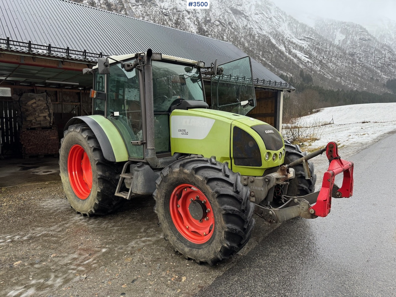 Farm tractor 2008 Claas Celtis 446 mit Fronthydraulik