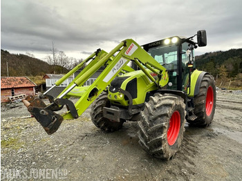 Farm tractor  2011 Claas Arion 430 med FL100 frontlaster – 133 hk, nye dekk, kamera og hydraulisk redskapslås, 3755 timer