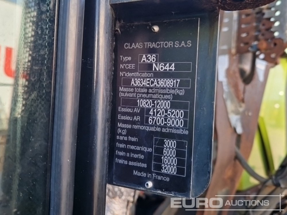 Farm tractor 2017 Claas 650 ARION