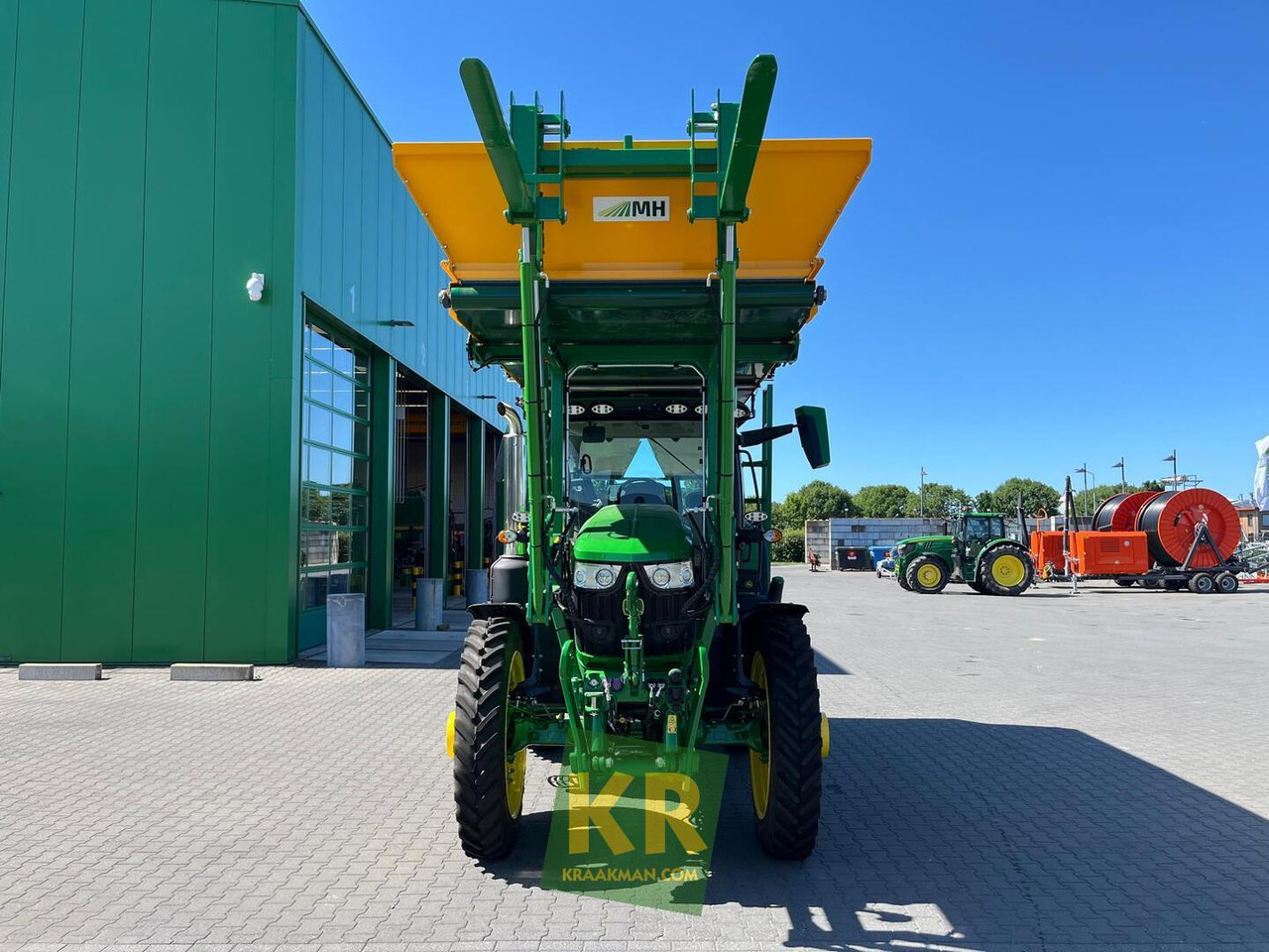Farm tractor 6R 155 John Deere