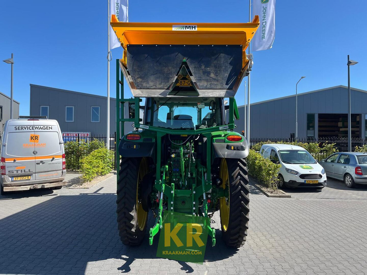 Farm tractor 6R 155 John Deere