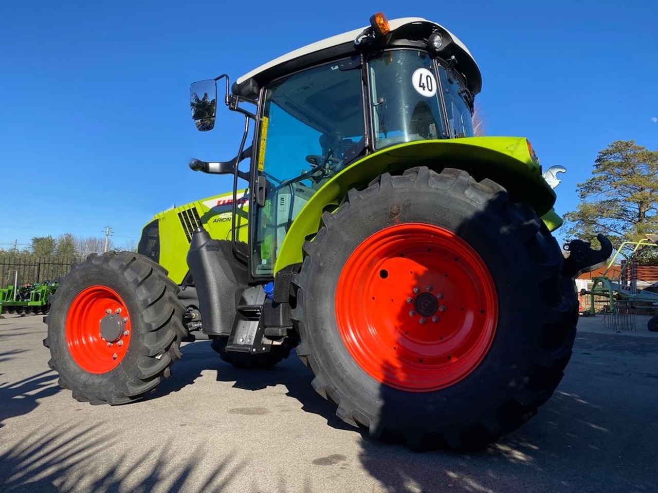 Farm tractor CLAAS 420