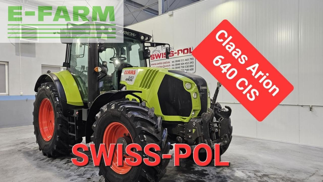 Farm tractor CLAAS 640 cis