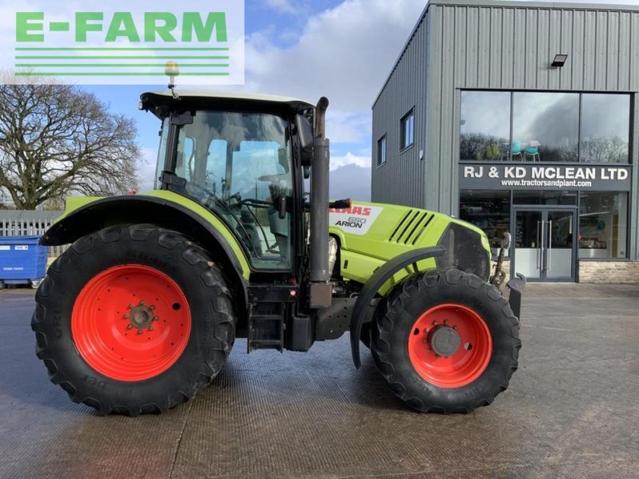 Farm tractor CLAAS 650 arion tractor (st15805)