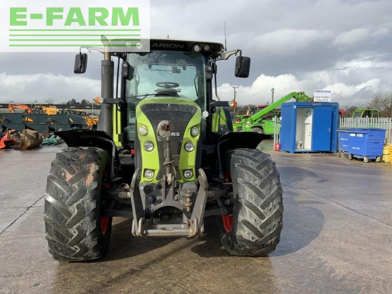 Farm tractor CLAAS 650 arion tractor (st15805)