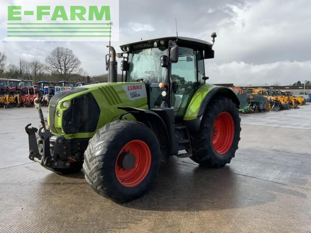 Farm tractor CLAAS 650 arion tractor (st15805)