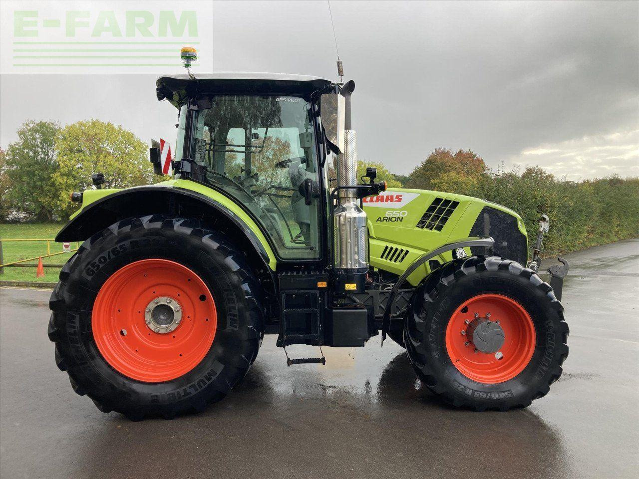 Farm tractor CLAAS ARION 650 CIS 50K CIS