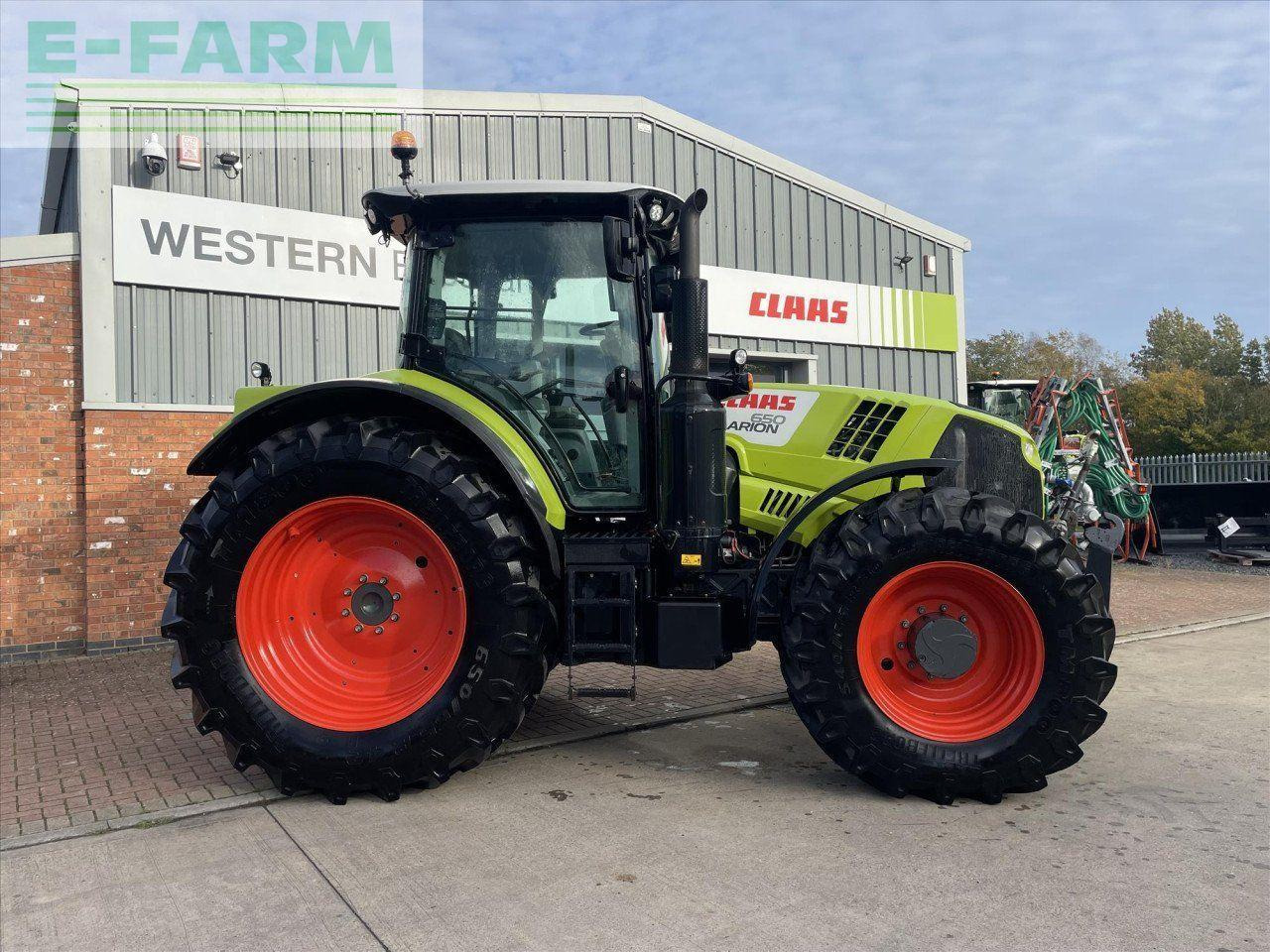Farm tractor CLAAS ARION 650 CIS + CIS+