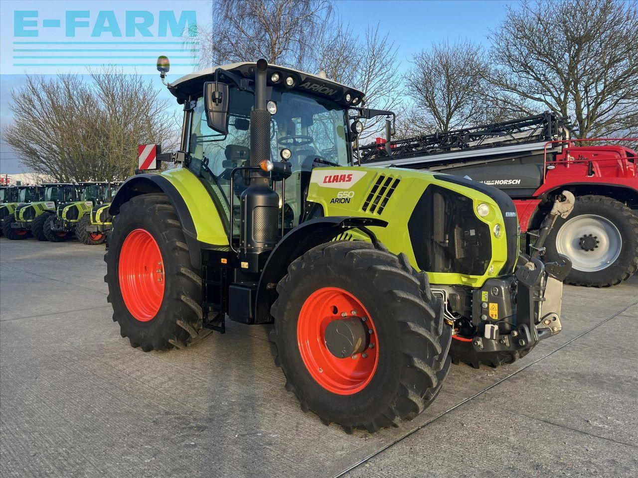 Farm tractor CLAAS ARION 650 HEXASHIFT