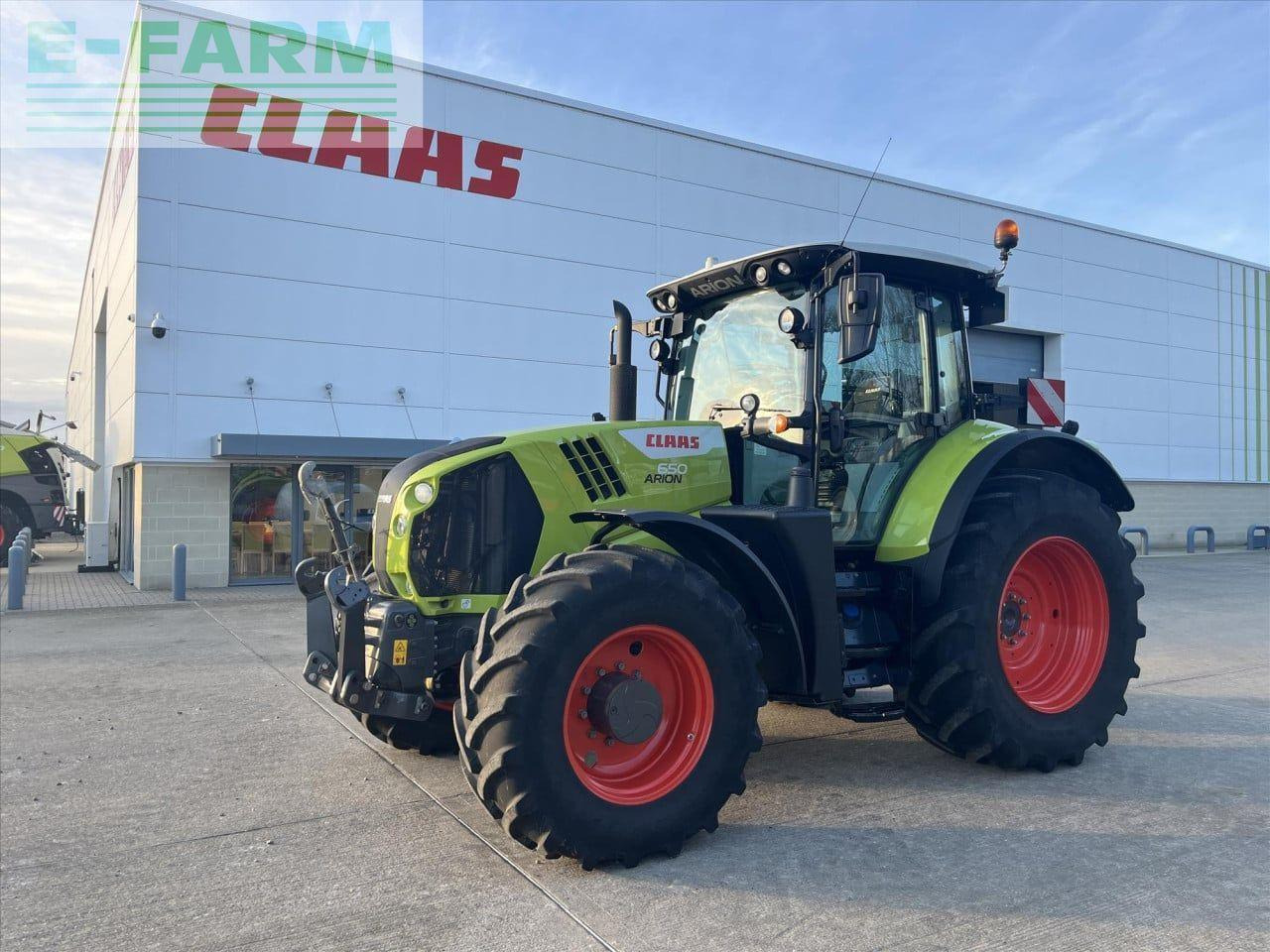 Farm tractor CLAAS ARION 650 HEXASHIFT