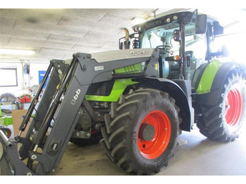 Farm tractor CLAAS ARION 650 med frontlæsser, frontlift og front-PTO