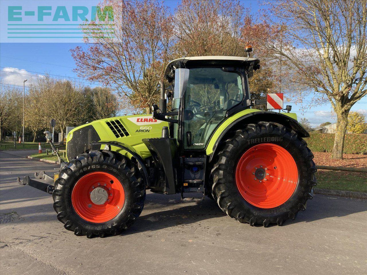 Farm tractor CLAAS ARION 660 CMATIC CEB