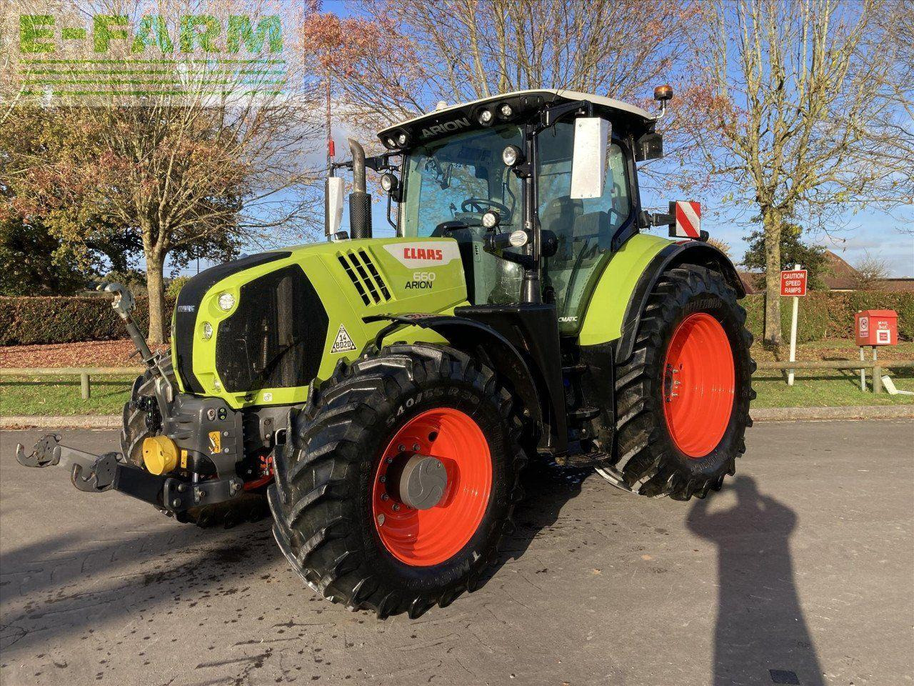 Farm tractor CLAAS ARION 660 CMATIC CEB