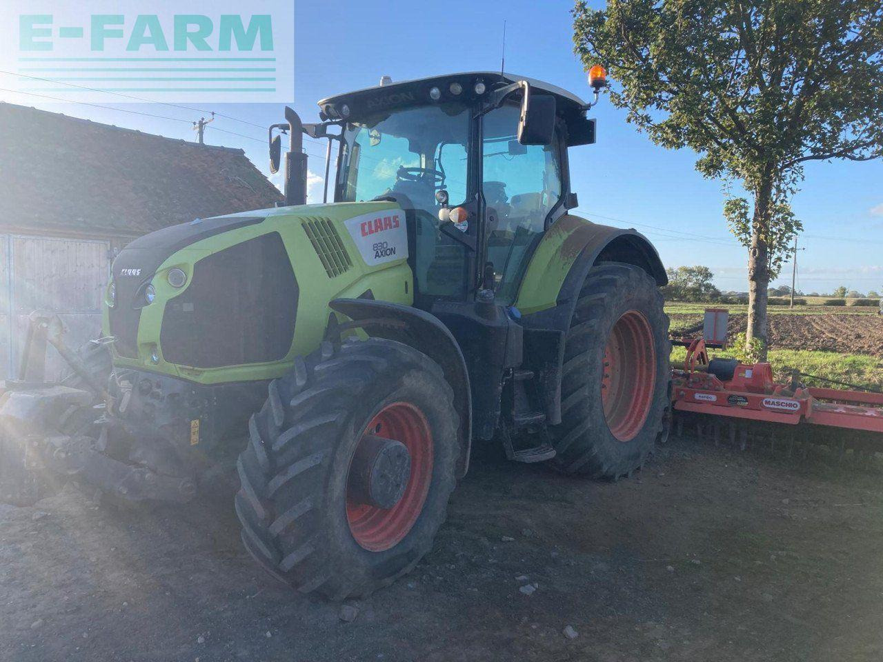 Farm tractor CLAAS AXION 830