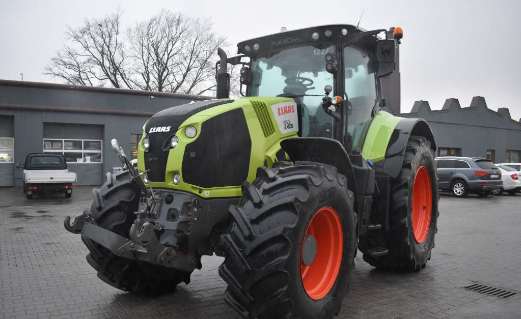 Farm tractor CLAAS AXION 850 CIS+Przedni tuz/cis+/oś PROACTIV/264KM