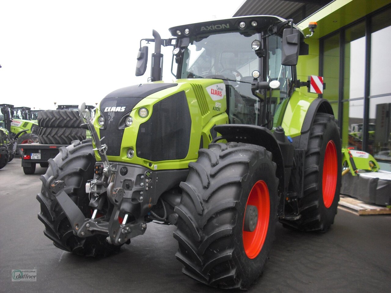 Farm tractor CLAAS Axion 870 CMATIC CEBIS