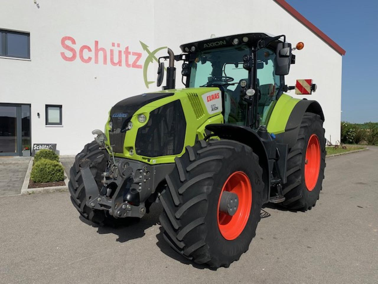 Farm tractor CLAAS Axion 870 CMATIC mit Cebis Touch und GPS S10, Top Zustand, Baujahr 2018