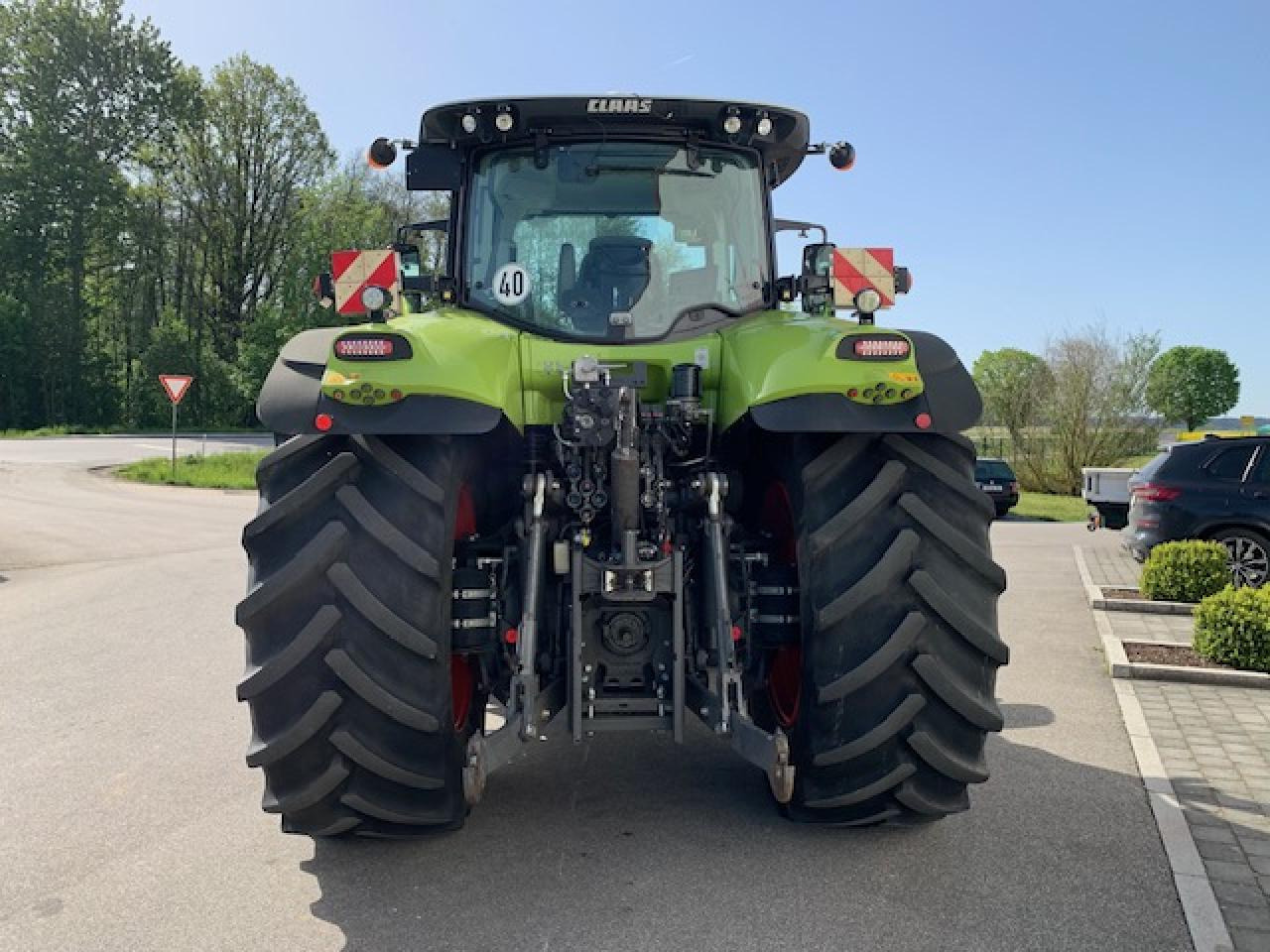 Farm tractor CLAAS Axion 870 CMATIC mit Cebis Touch und GPS S10, Top Zustand, Baujahr 2018