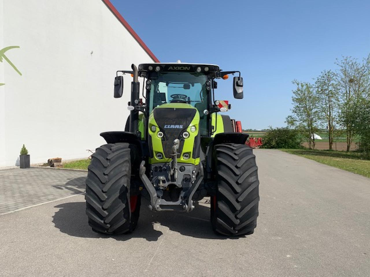 Farm tractor CLAAS Axion 870 CMATIC mit Cebis Touch und GPS S10, Top Zustand, Baujahr 2018