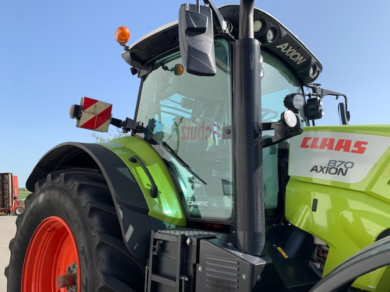 Farm tractor CLAAS Axion 870 CMATIC mit Cebis Touch und GPS S10, Top Zustand, Baujahr 2018