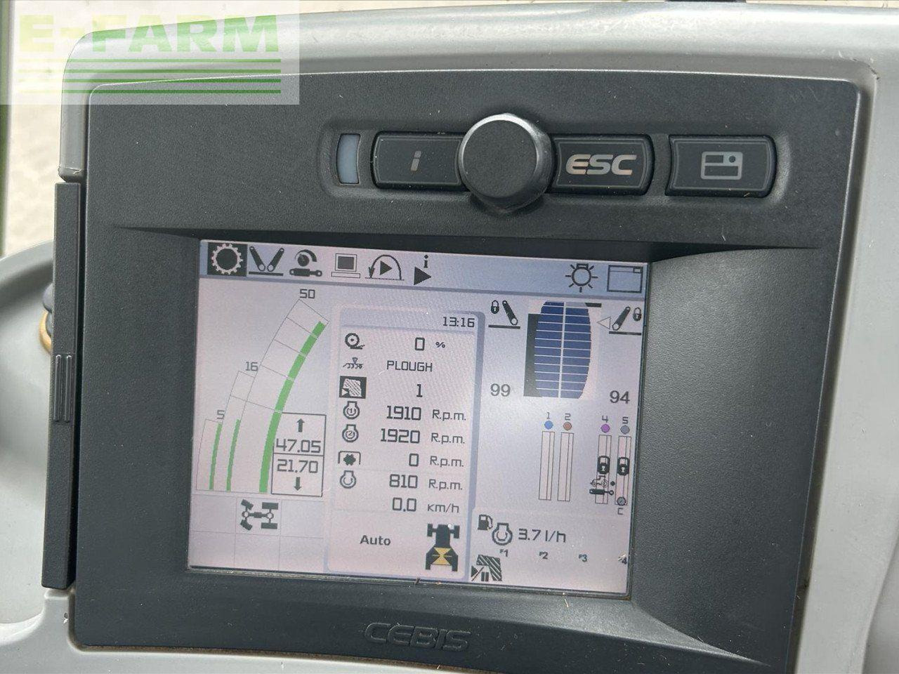 Farm tractor CLAAS USED 2012 AXION 840