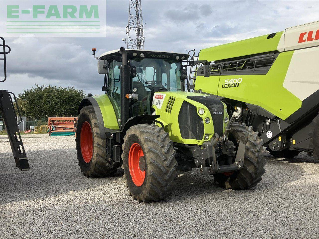 Farm tractor CLAAS USED 2017 ARION 650