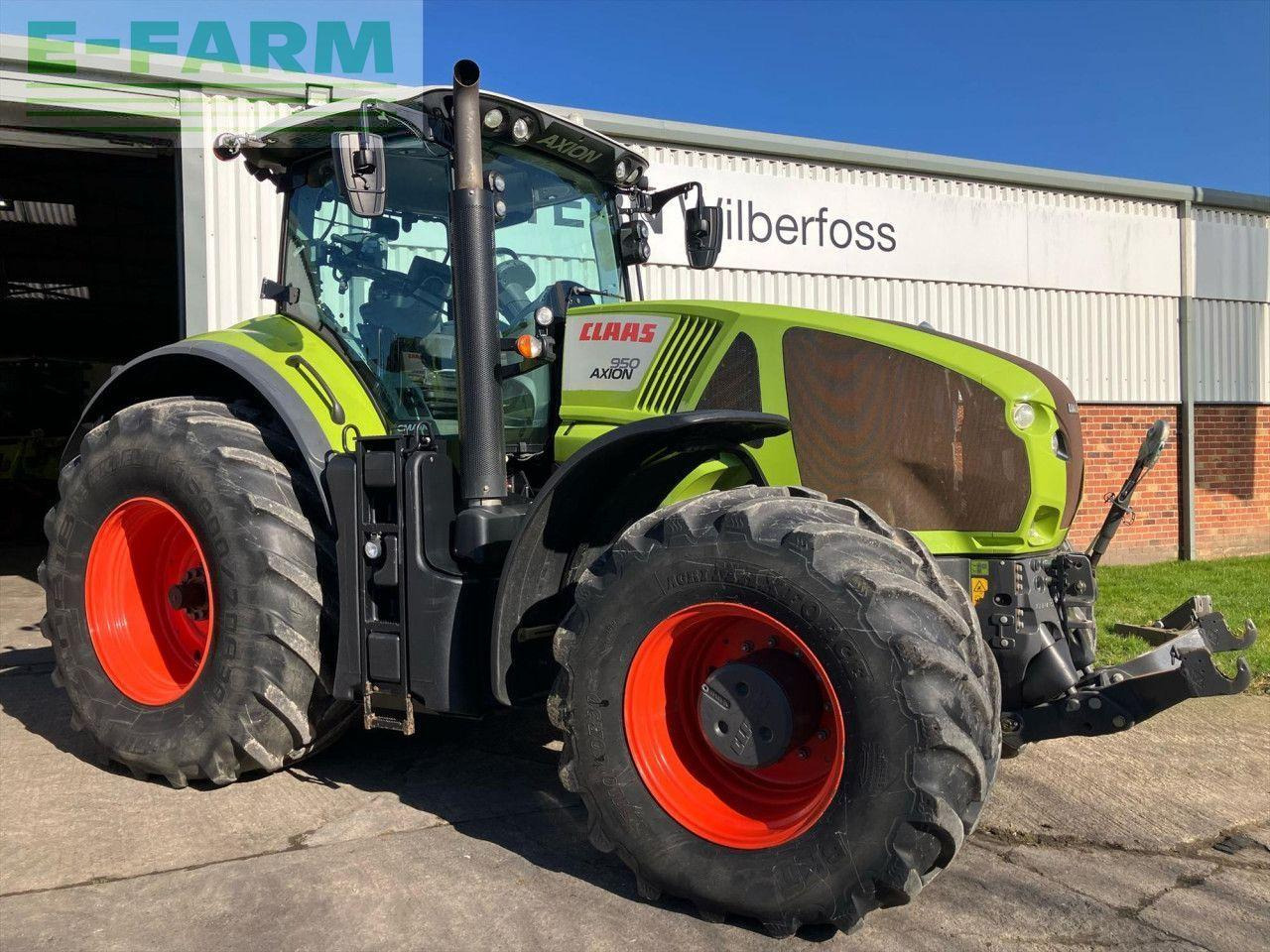 Farm tractor CLAAS USED 2017 AXION 950