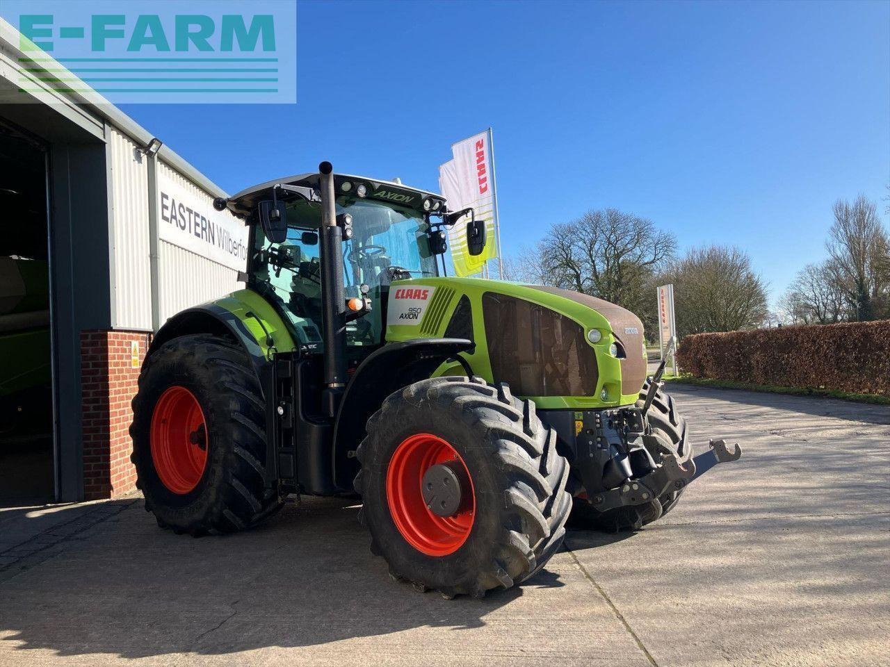 Farm tractor CLAAS USED 2017 AXION 950