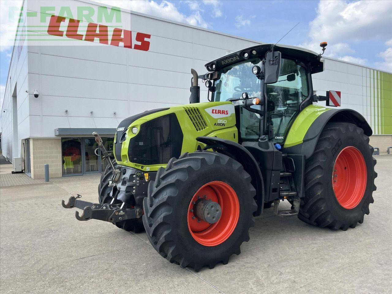 Farm tractor CLAAS USED 2021 AXION 850 CMATIC