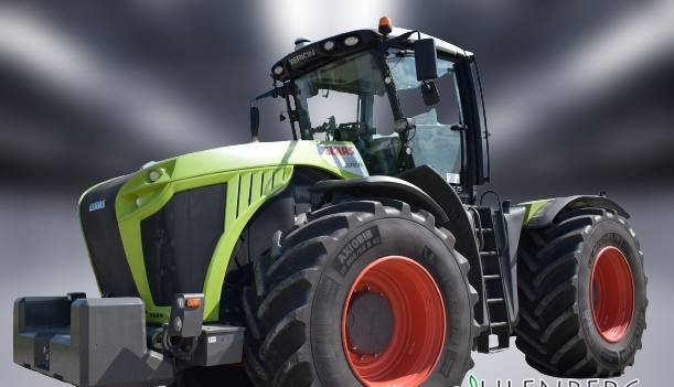 Farm tractor CLAAS Xerion 5000 Trac TS /GPS/S10/3412 MTH