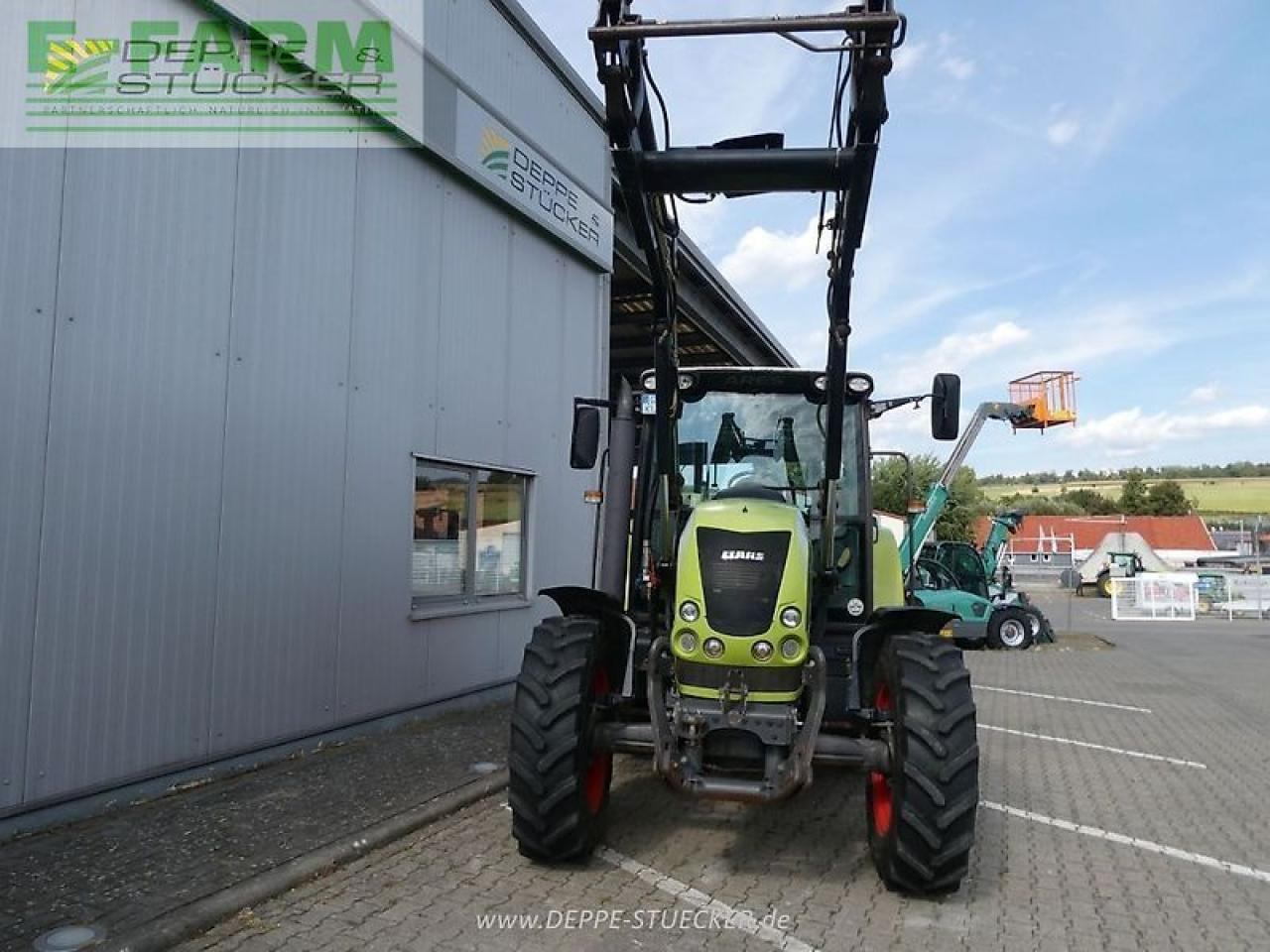 Farm tractor CLAAS ares 557 atz ATZ