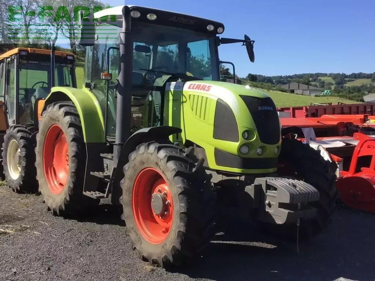 Farm tractor CLAAS ares 557 atz ATZ