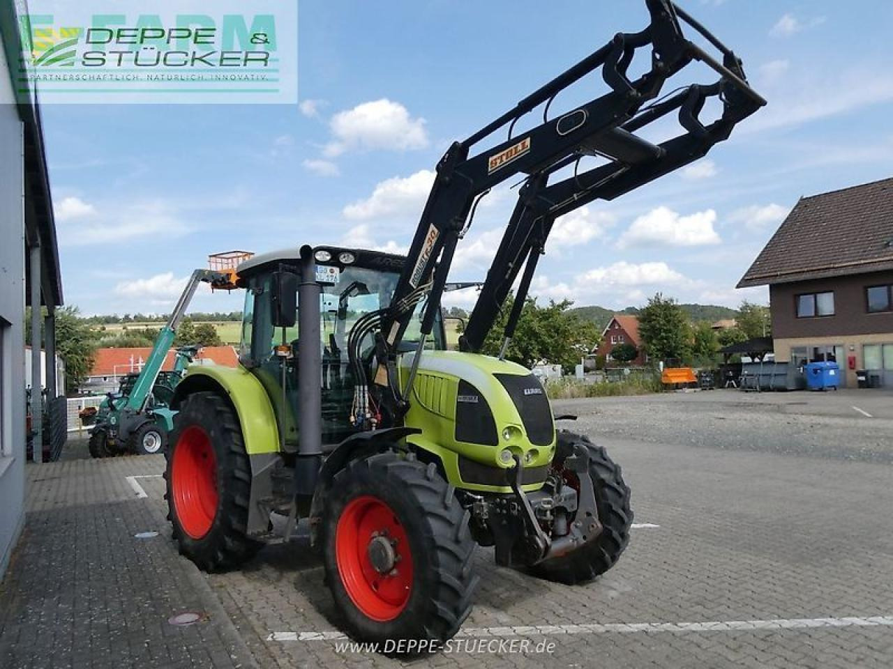 Farm tractor CLAAS ares 557 atz ATZ