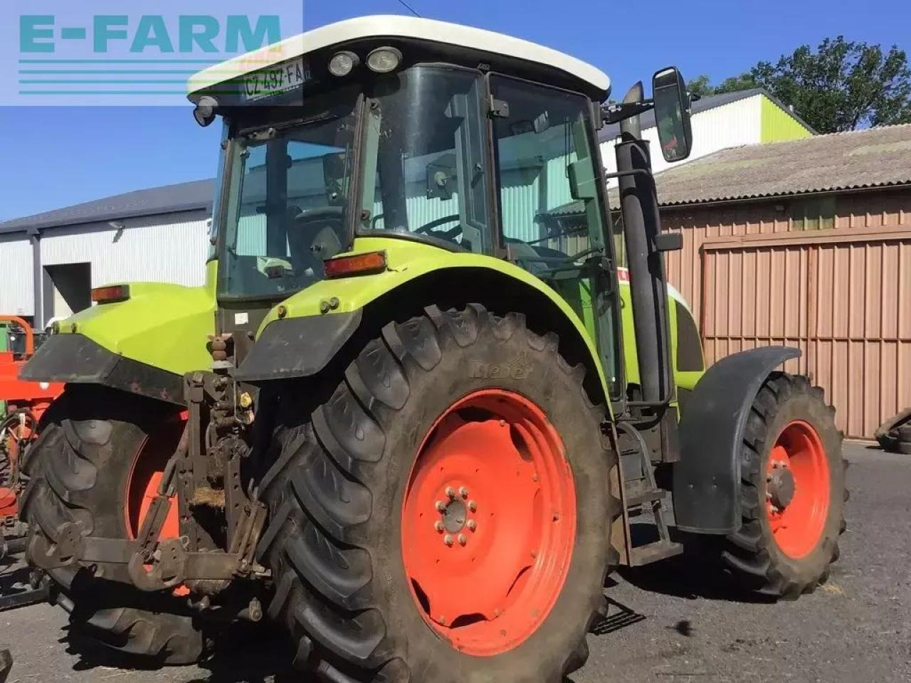 Farm tractor CLAAS ares 557 atz ATZ