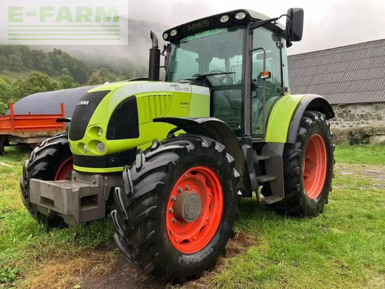 Farm tractor CLAAS ares 657 atz ATZ