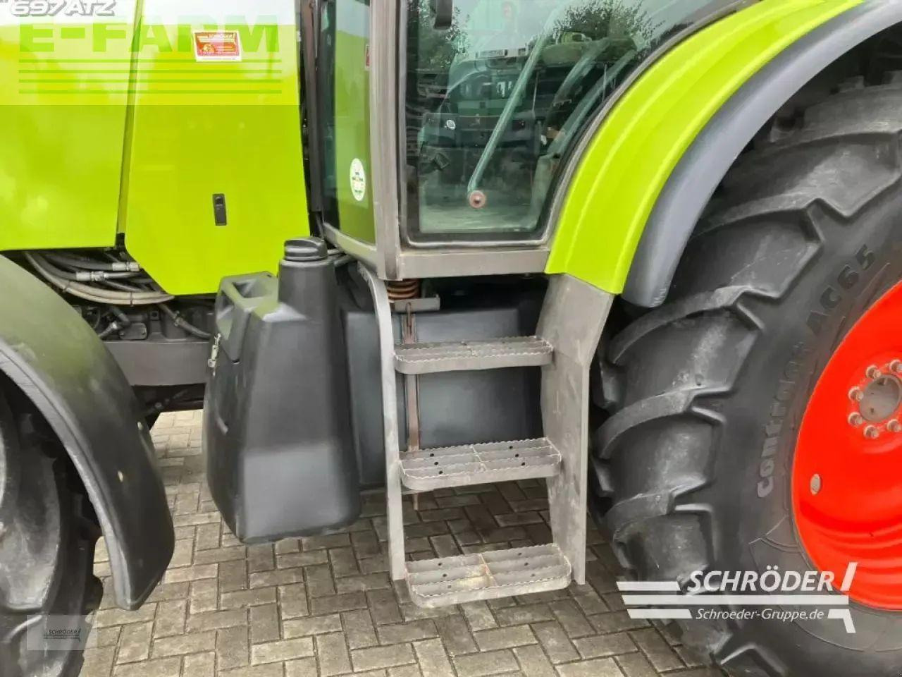 Farm tractor CLAAS ares 697 atz ATZ