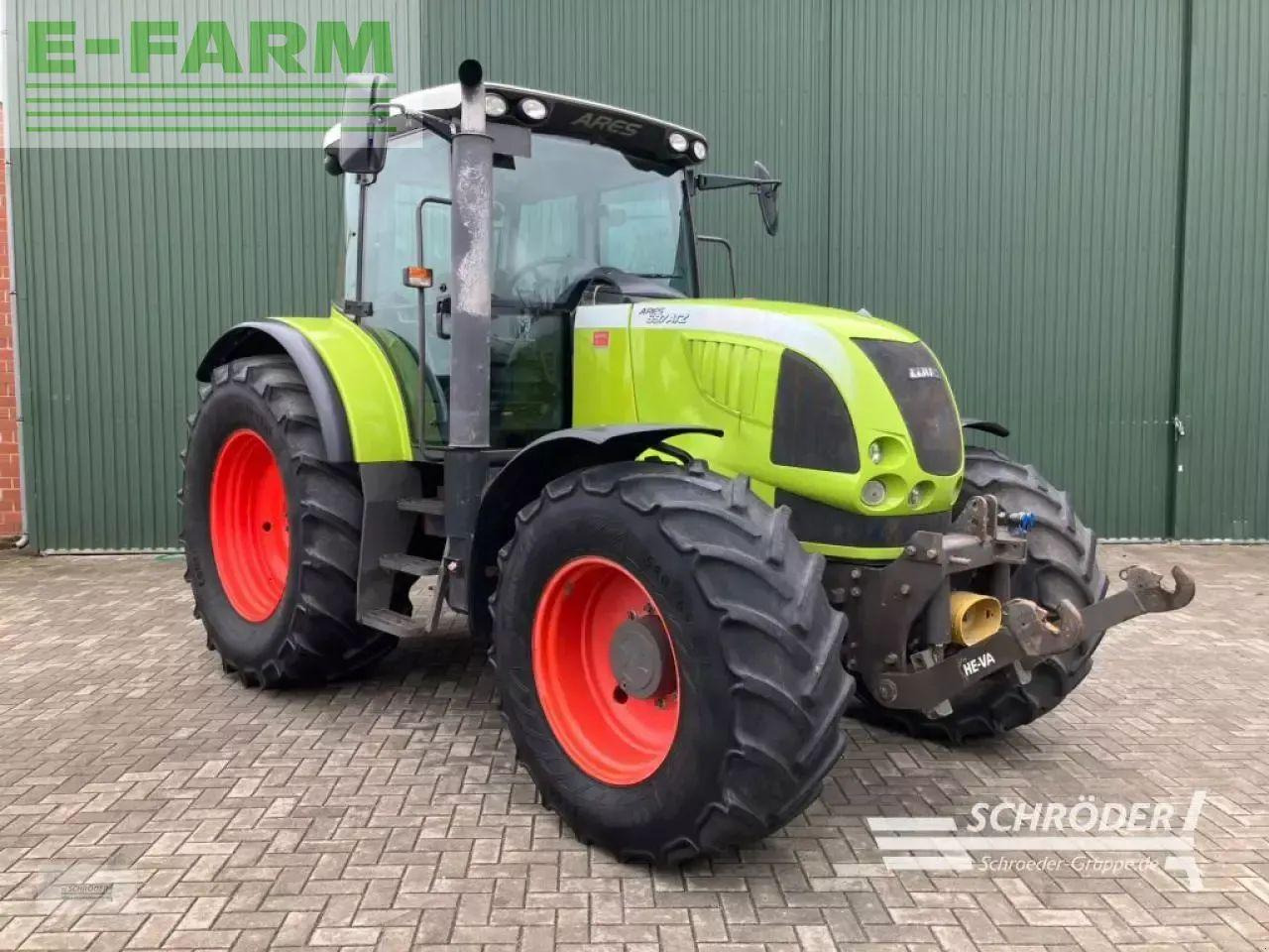 Farm tractor CLAAS ares 697 atz ATZ
