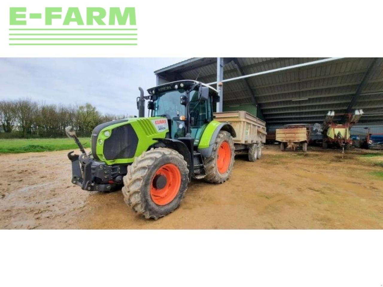 Farm tractor CLAAS arion530