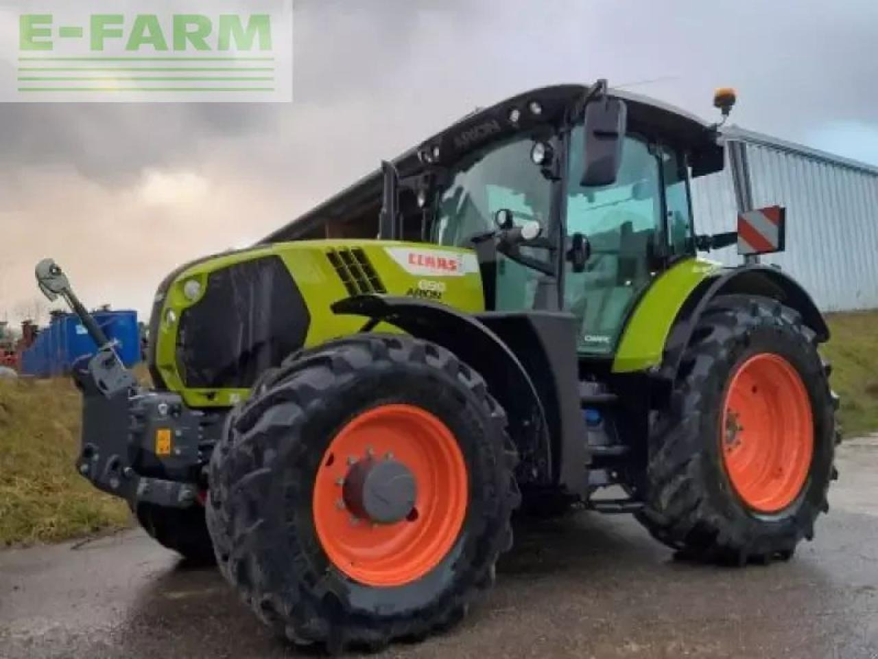 Farm tractor CLAAS arion650cmat