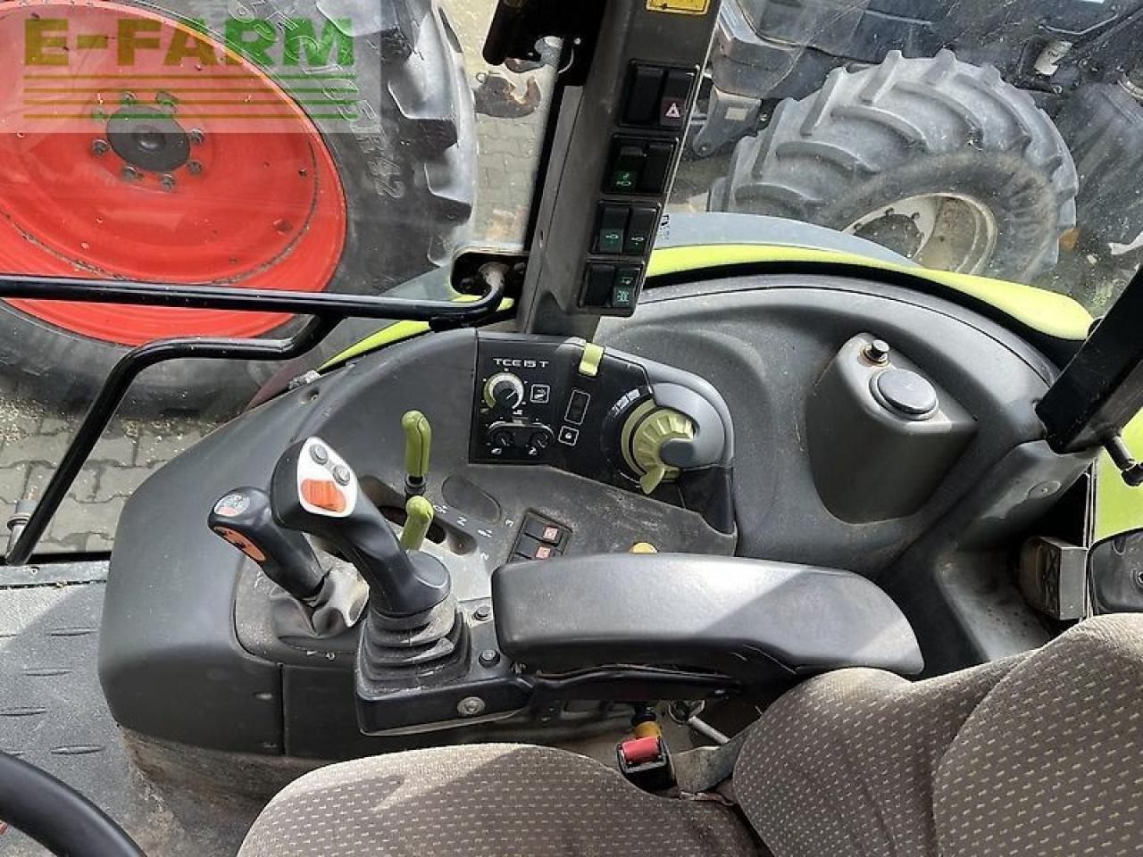 Farm tractor CLAAS arion 420 cis + claas fl100