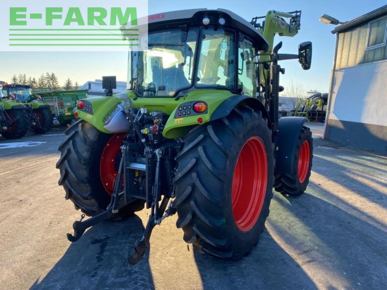 Farm tractor CLAAS arion 420 cis mit fl 100