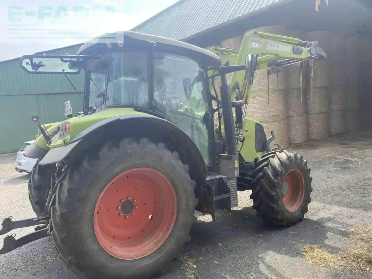 Farm tractor CLAAS arion 440 toit haut
