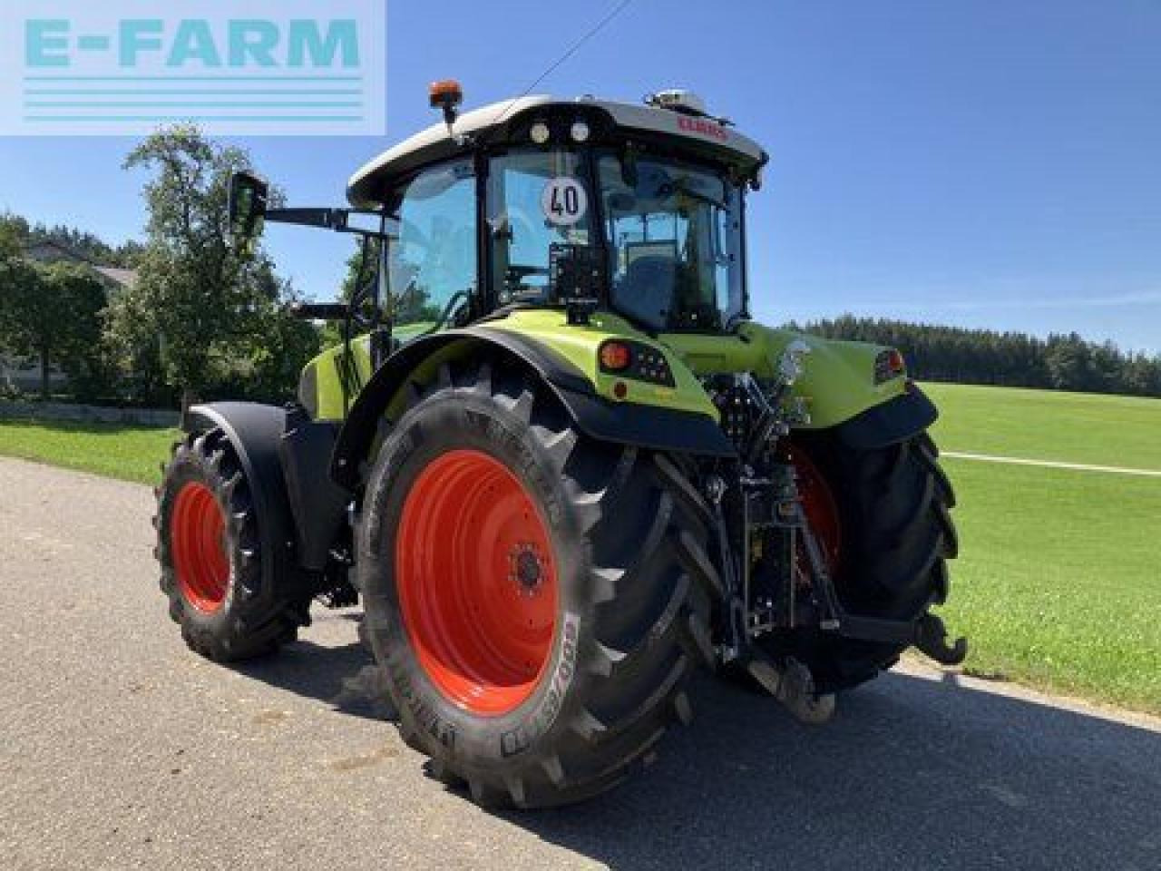 Farm tractor CLAAS arion 450 cis panoramic CIS