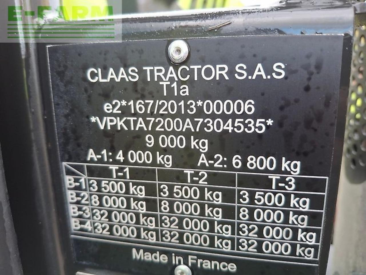 Farm tractor CLAAS arion 470 cis+