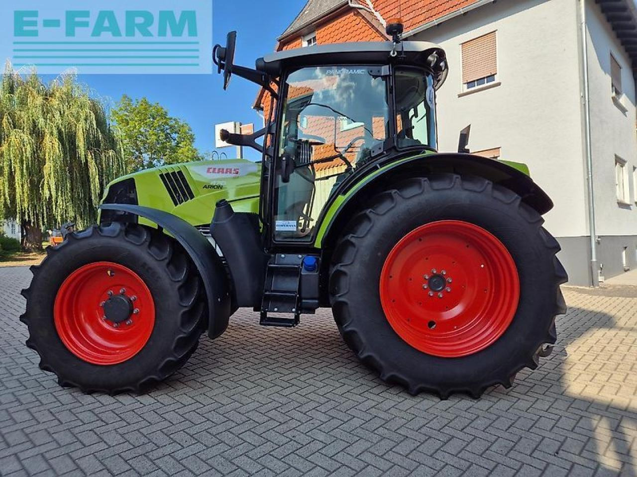 Farm tractor CLAAS arion 470 cis+ hexashift, fh + fzw + cemis 1200 gps/lenksystem ready, federung kabine+achse