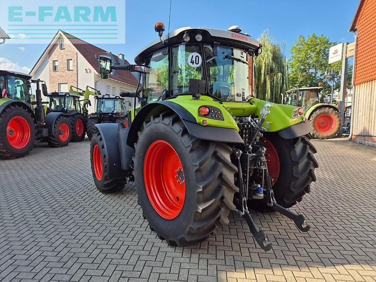 Farm tractor CLAAS arion 470 cis+ hexashift, fh + fzw + cemis 1200 gps/lenksystem ready, federung kabine+achse