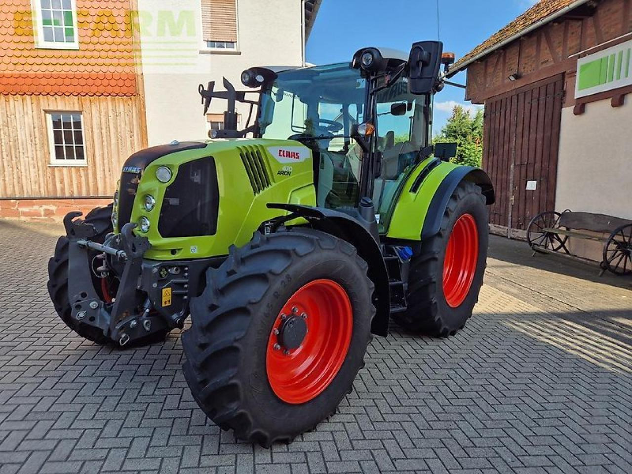 Farm tractor CLAAS arion 470 cis+ hexashift, fh + fzw + cemis 1200 gps/lenksystem ready, federung kabine+achse