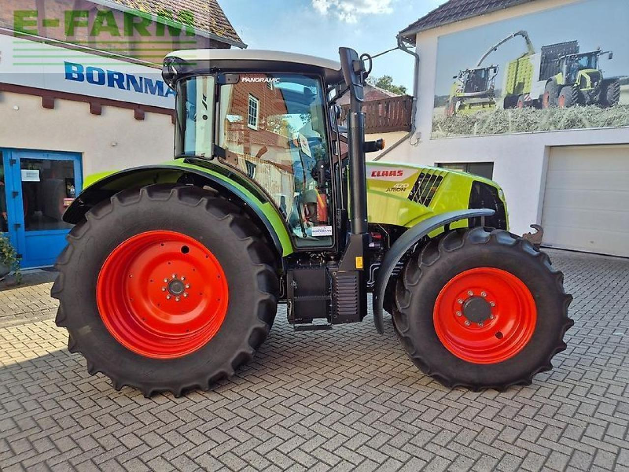 Farm tractor CLAAS arion 470 cis+ hexashift, fh + fzw + cemis 1200 gps/lenksystem ready, federung kabine+achse