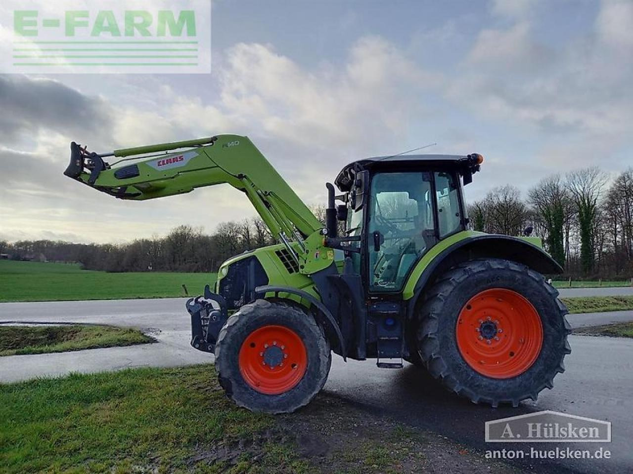 Farm tractor CLAAS arion 510 cis inkl. frontlader fl 140 CIS