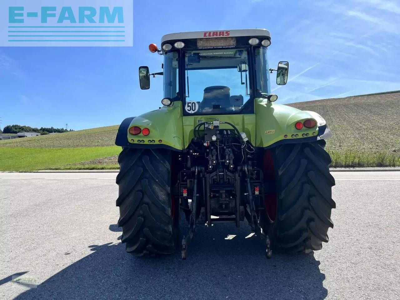 Farm tractor CLAAS arion 520